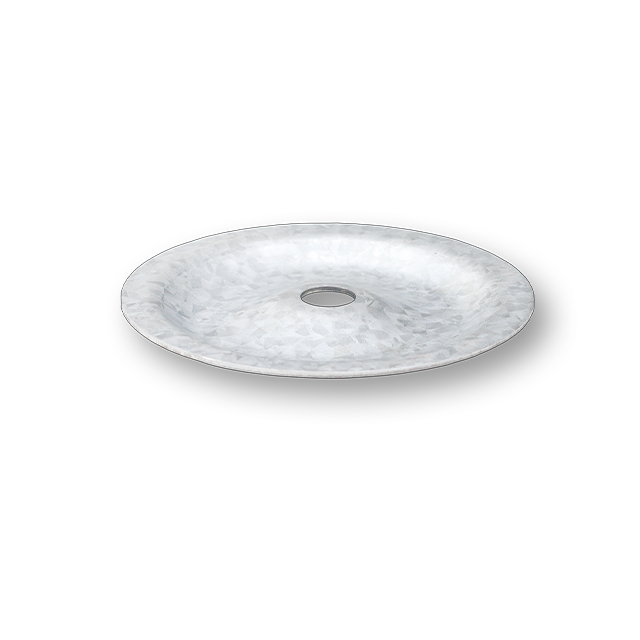 Placa de costura de metal de 2''