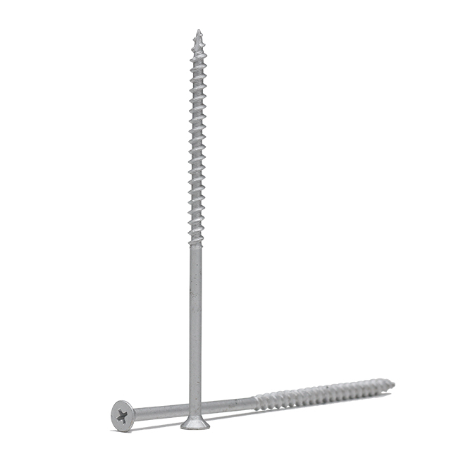 Tornillo para madera Phillips avellanado tipo 17 puntas