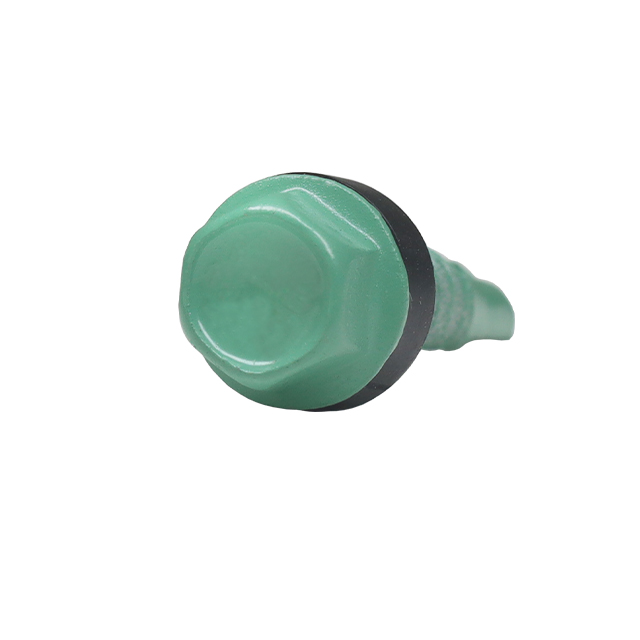 Tornillos autoperforantes con arandela hexagonal con revestimiento de color Ruspert
