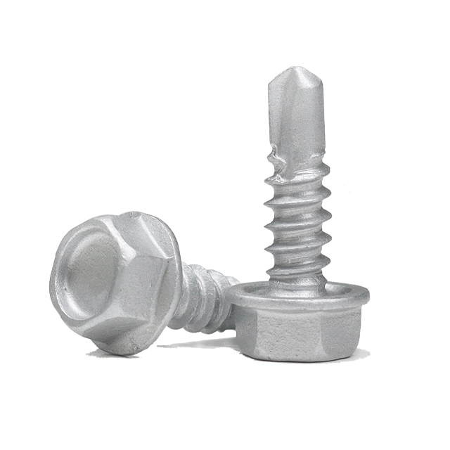 Tornillos autoperforantes con arandela hexagonal