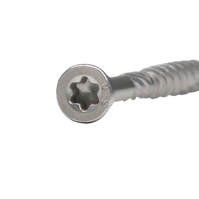 Tornillo Torx para terrazas de acero inoxidable personalizado