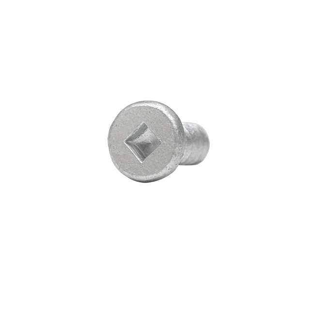 Tornillo de rosca doble con casquillo cuadrado
