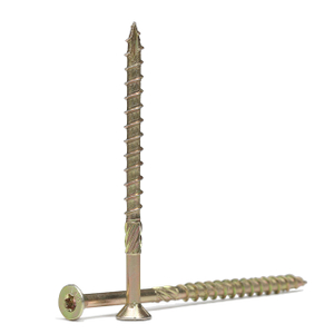 Tornillo de construcción de madera de acero al carbono