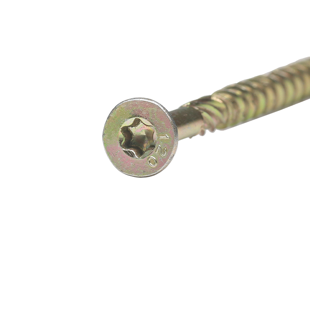 Tornillo de construcción de madera de acero al carbono