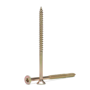 Tornillo para madera de cabeza plana Torx de acero al carbono