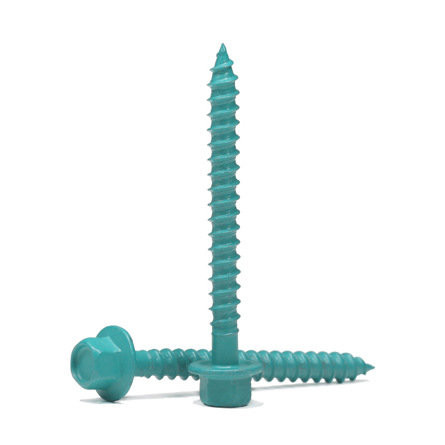 Tornillo para madera con arandela hexagonal y superficie Ruspert