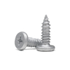 Tornillo autorroscante Phillips de cabeza plana y doble rosca
