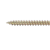 Tornillo para madera de cabeza plana Torx de acero al carbono