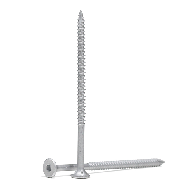 Tornillo para madera con cabeza hexagonal