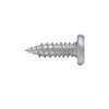 Tornillo autorroscante Phillips de cabeza plana y doble rosca
