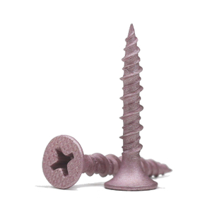 Tornillo para paneles de yeso con rosca alta y baja