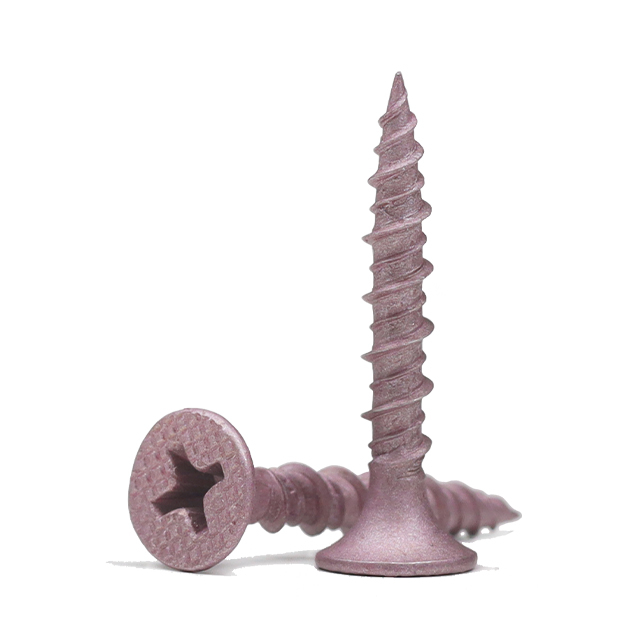Tornillo para paneles de yeso con rosca alta y baja