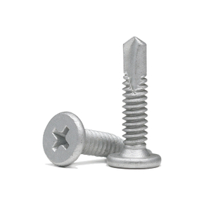 Tornillo de perforación de fijación de marco de cabeza plana Phillips