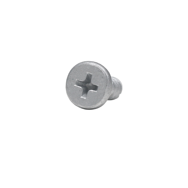 Tornillo autorroscante Phillips de cabeza plana y doble rosca