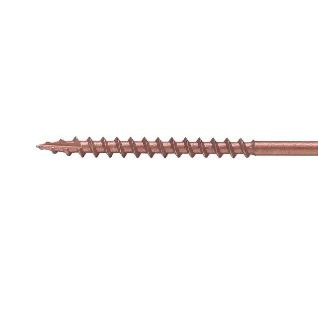 Tornillo para madera con cabeza avellanada y zócalo cuadrado