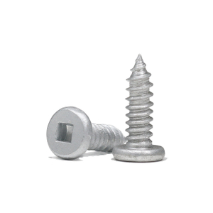 Tornillo de rosca doble con casquillo cuadrado