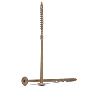 Tornillo de construcción de madera con cabeza de oblea Torx