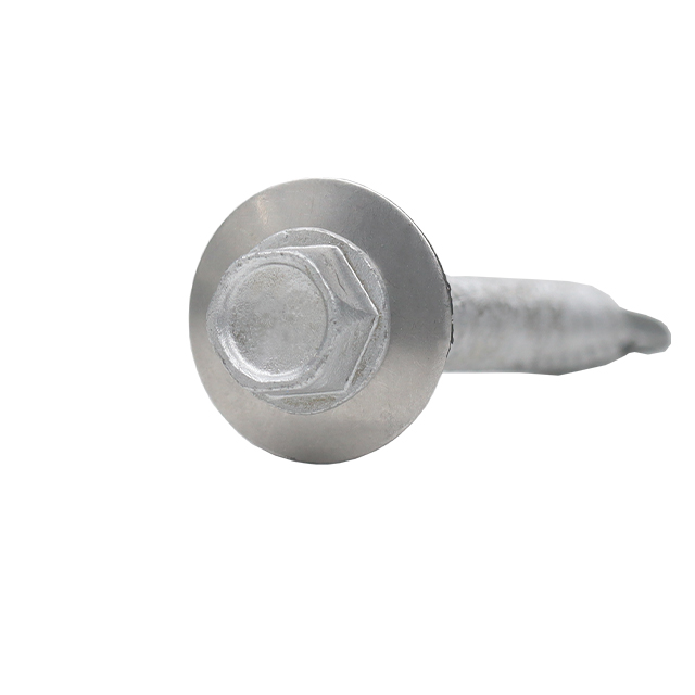 Tornillos autoperforantes con brida hexagonal y arandela EPDM